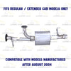 2004-2006 Toyota Tundra 4.7L Center Muffler