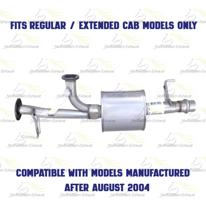 2004-2006 Toyota Tundra 4.7L Center Muffler