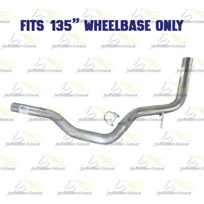 Exhaust Pipe for Chevrolet and GMC - For 135" Wheelbase