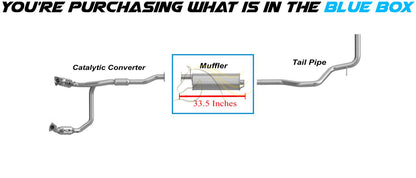 Exhaust Muffler for Chevrolet and GMC