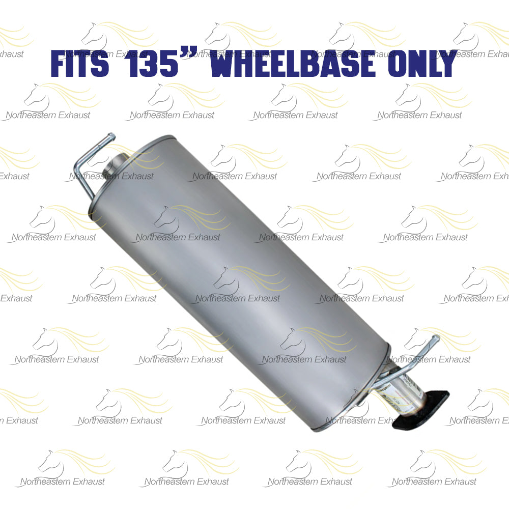 Exhaust Muffler for Chevrolet and GMC - For 135" Wheelbase