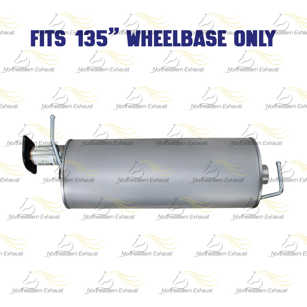 Exhaust Muffler for Chevrolet and GMC - For 135" Wheelbase