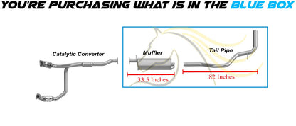 Muffler and Tail Pipe for Chevrolet and GMC