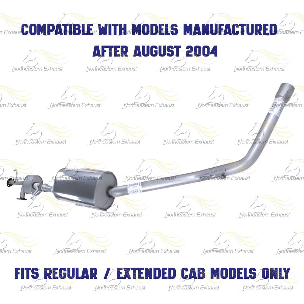 2004-2006 Toyota Tundra 4.7L Resonator and Muffler