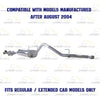 2004 Toyota Tundra 4.7L, 2005 Toyota Tundra 4.7L  and 2006 Toyota Tundra 4.7L Resonator and Muffler