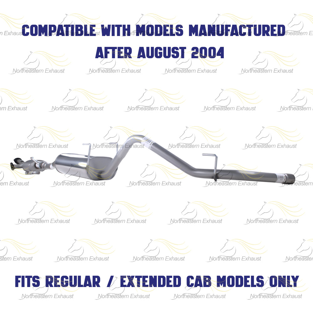 2004-2006 Toyota Tundra 4.7L Resonator and Muffler