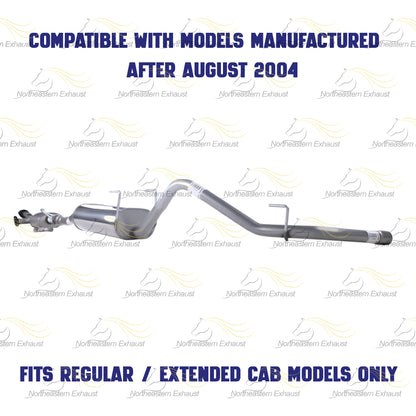 2004-2006 Toyota Tundra 4.7L Resonator and Muffler