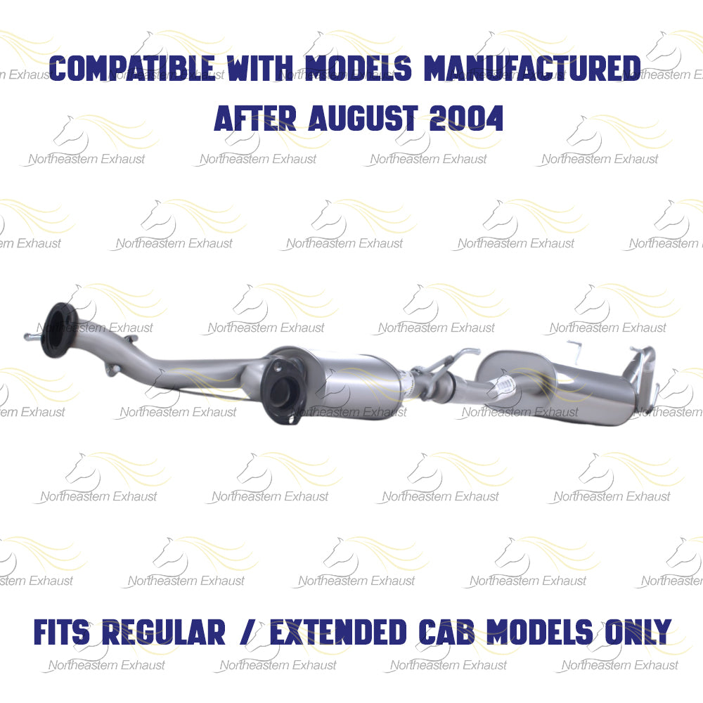 2004-2006 Toyota Tundra 4.7L Resonator and Muffler