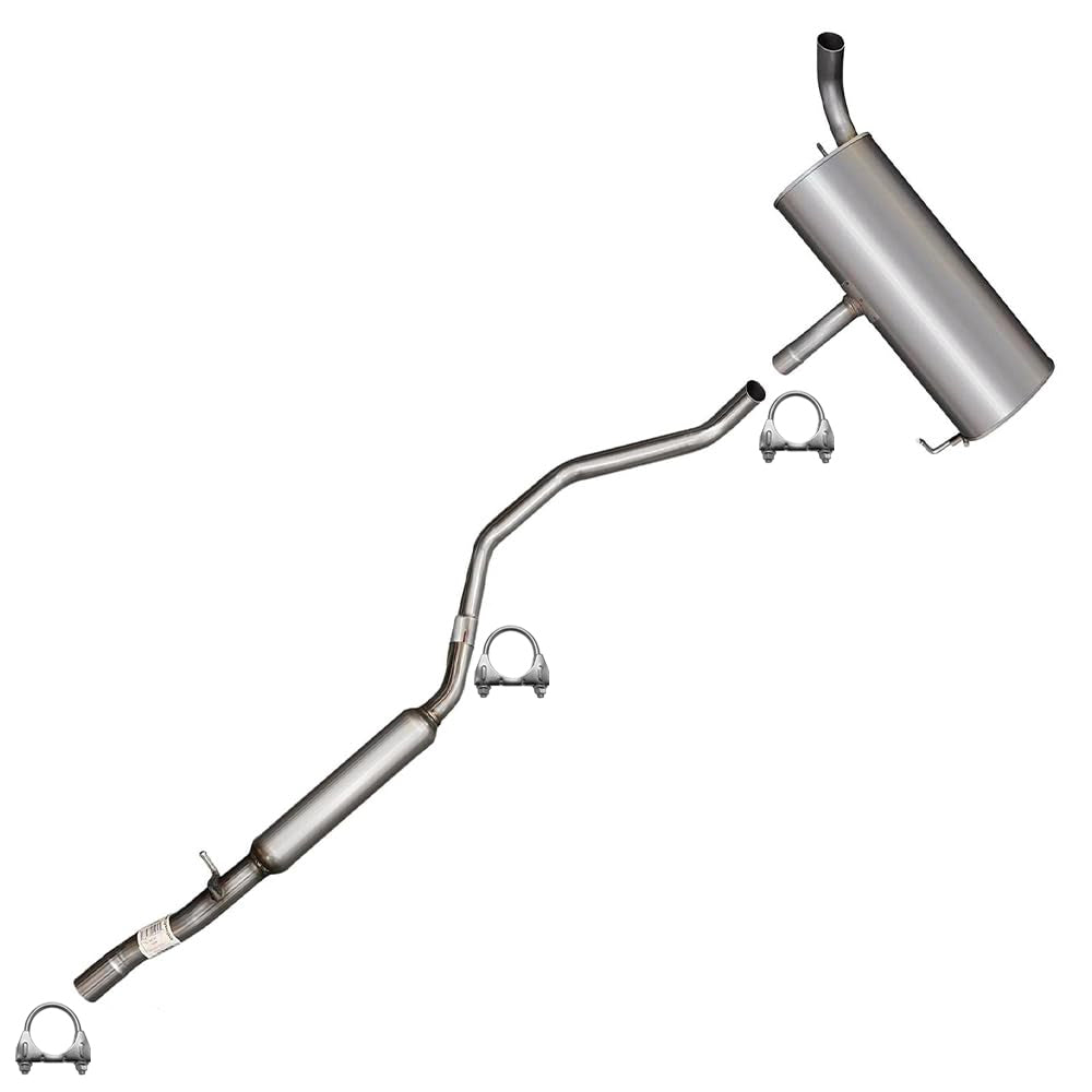 2007-2011 Jeep Patriot and Compass 2.0L 2.4L Resonator and Muffler - FWD