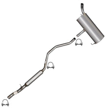 2007-2011 Jeep Patriot and Compass 2.0L 2.4L Resonator and Muffler - FWD