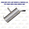 2007-2011 Jeep Patriot and Compass 2.0L 2.4L Resonator and Muffler - FWD
