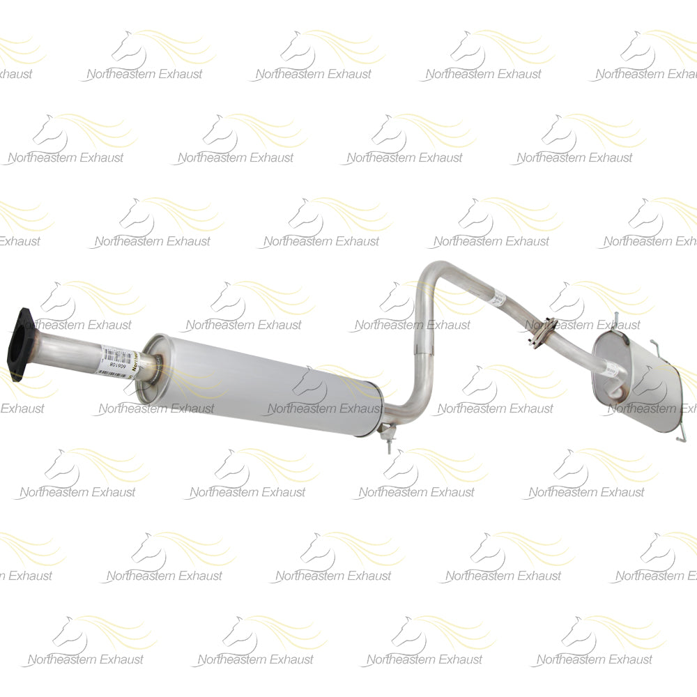 Resonator Pipe and Muffler for Exhaust 2000-2001 Infiniti I30 3.0L and 2002-2004 I35 3.5L