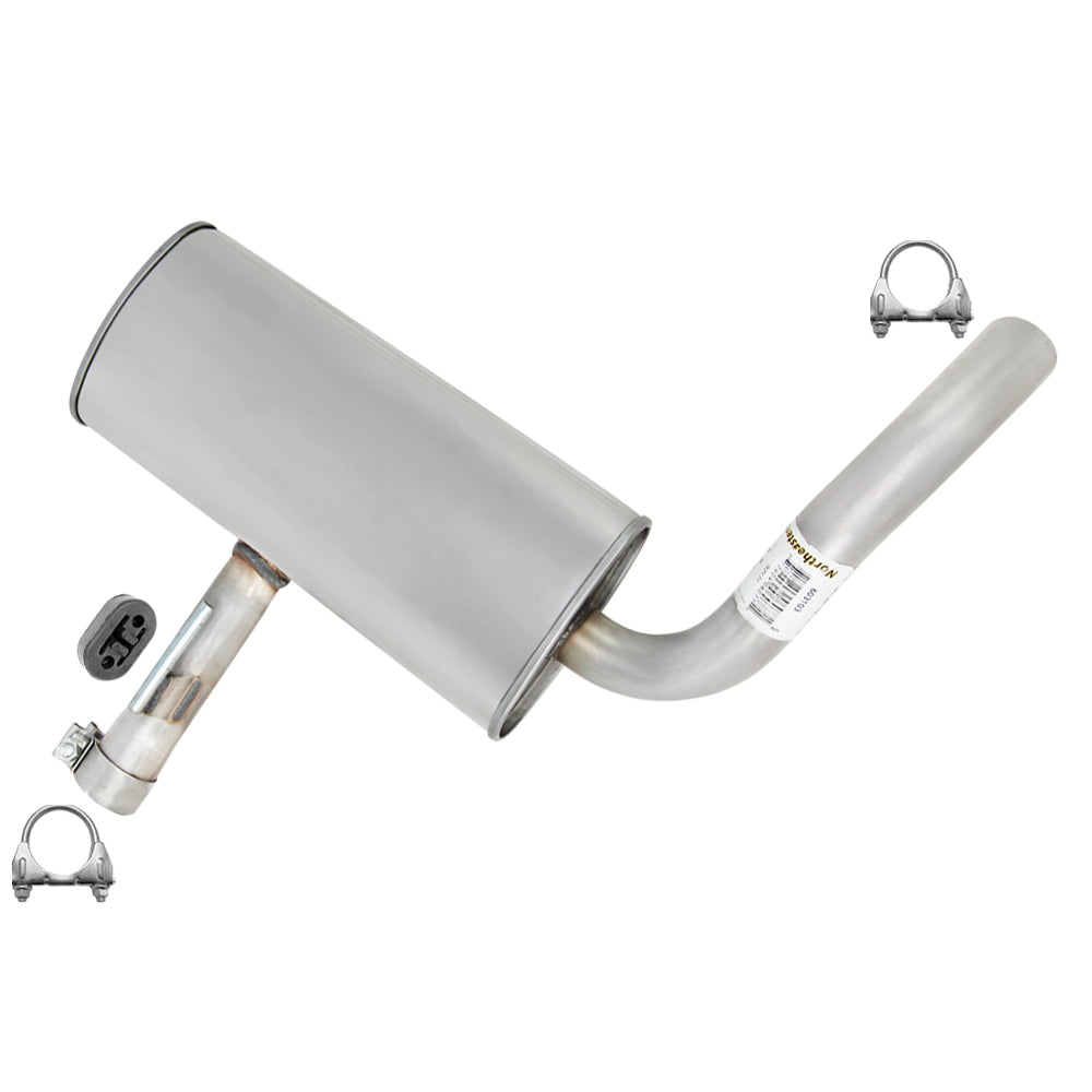 Exhaust Muffler for 1995-2002 Volkswagen Cabrio 2.0L | 1993-1998 Golf 2.0L | 1993-1999 Jetta 2.0L