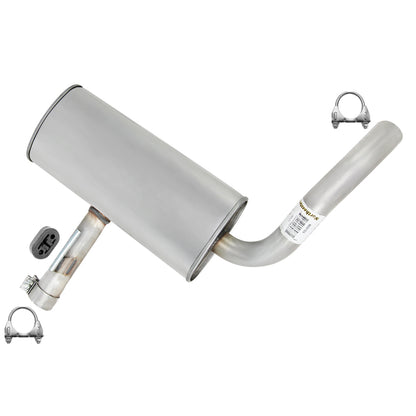 Exhaust Muffler for 1995-2002 Volkswagen Cabrio 2.0L | 1993-1998 Golf 2.0L | 1993-1999 Jetta 2.0L