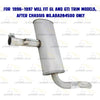 Exhaust Muffler for 1995-2002 Volkswagen Cabrio 2.0L | 1993-1998 Golf 2.0L | 1993-1999 Jetta 2.0L