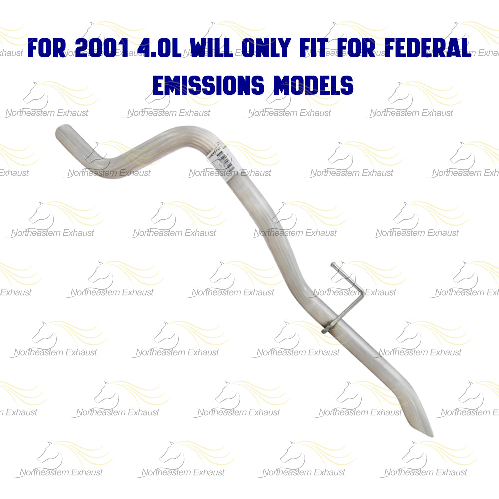 1999-2004 Jeep Grand Cherokee 4.0L & 4.7L Exhaust Tail Pipe