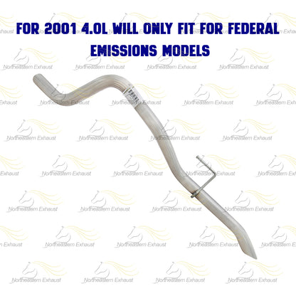 1999-2004 Jeep Grand Cherokee 4.0L & 4.7L Exhaust Tail Pipe