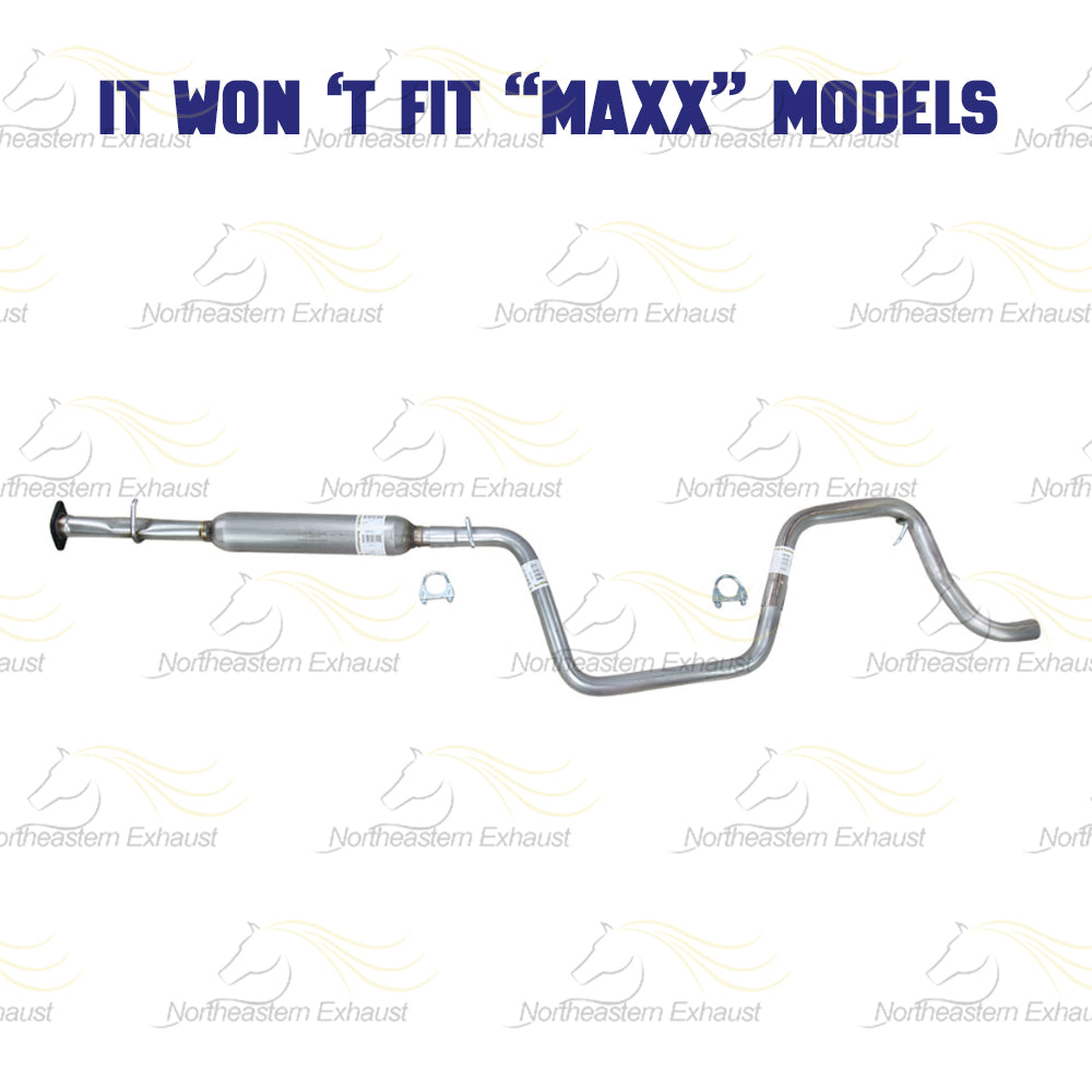 Exhaust Resonator Pipe and Intermediate Pipe 2004-2008 Chevrolet Malibu 2.2L | 2004-2006 Malibu 3.5L