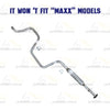 Exhaust Resonator Pipe and Intermediate Pipe 2004-2008 Chevrolet Malibu 2.2L | 2004-2006 Malibu 3.5L