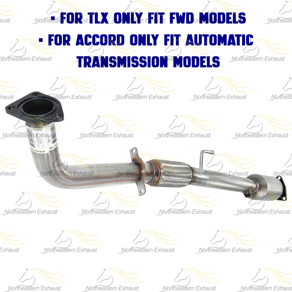 Rear Catalytic Converter for 2015-2020 Acura TLX | 2013-2017 Honda Accord | 2.4L