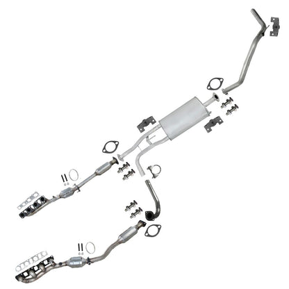 EPA Approved Complete Exhaust System for 2007-2010 Infiniti QX56 | 2007-2015 Nissan Armada 5.6L