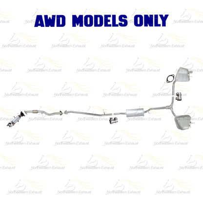 2017-2018 Honda CR-V 1.5L Catalytic Converter, Front Pipe and Mufflers - For AWD
