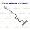 2008 Saturn Aura 3.5L Catalytic Converter, Resonator, Pipes and Muffler