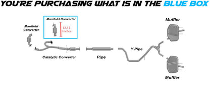 Passenger-side Manifold Catalytic Converter for 2014-2015 Chevrolet Impala | 2017-2018 Impala | 3.6L