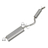 Exhaust Muffler and Resonator Pipe for 2006 Chevrolet Uplander 3.5L | 2007-2008 Chevrolet Uplander 3.9L