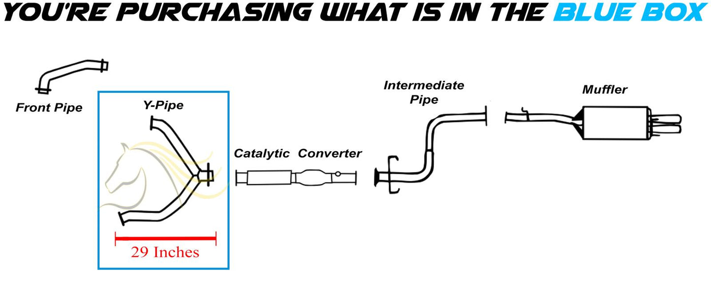 1996-2004 Acura RL 3.5L Exhaust Y Pipe