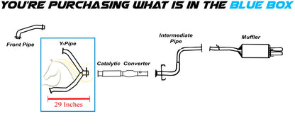 1996-2004 Acura RL 3.5L Exhaust Y Pipe