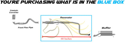 2004-2008 Chevy Aveo/Aveo5 1.6L Exhaust Resonator Pipe