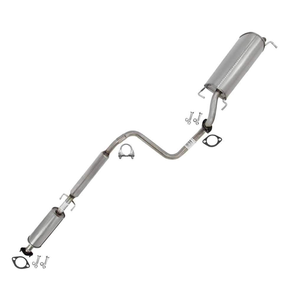 Exhaust Resonator Pipe and Muffler for 2004-2006 Chevrolet Aveo 1.6L and 2007-2008  Chevrolet Aveo5 1.6L