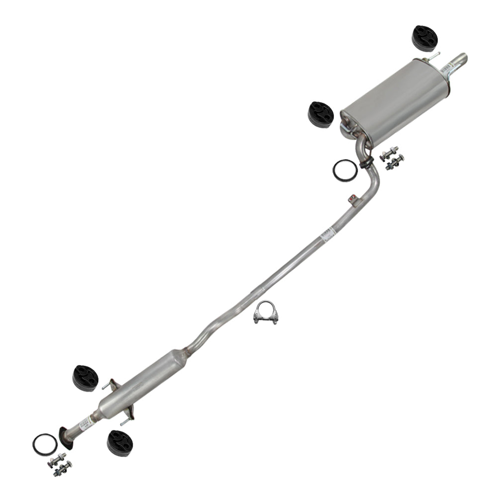 Exhaust Resonator Pipe and Muffler for 2002-2006 Toyota Camry | 2002-2003 Lexus ES300 | 3.0L