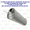 2004-2008 Ford F-150 4.6L 5.4L | 2005-2008 F-150 4.2L Exhaust Muffler