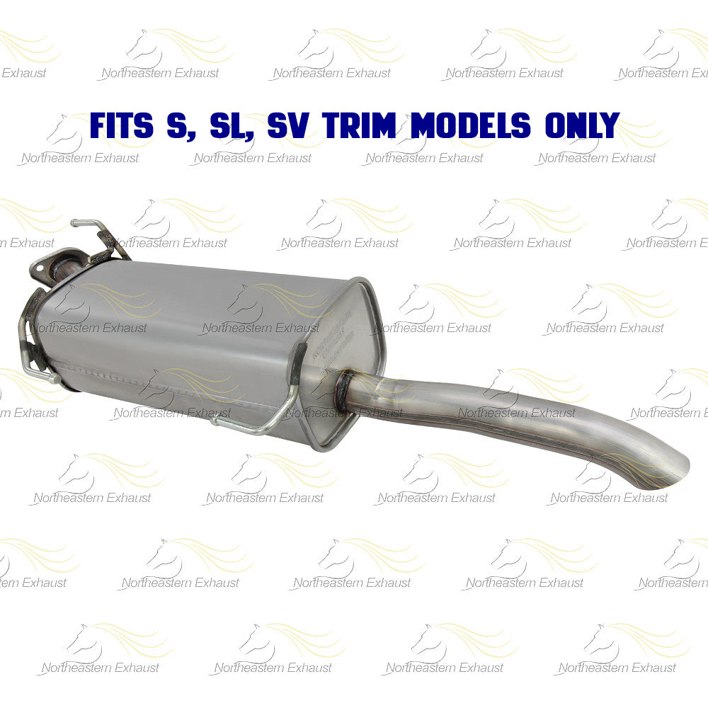 2013-2019 Nissan Sentra 1.8L Exhaust Rear Muffler