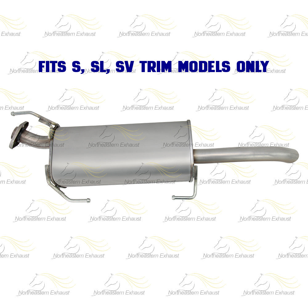 2013-2019 Nissan Sentra 1.8L Exhaust Rear Muffler