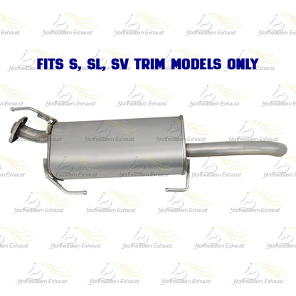 2013-2019 Nissan Sentra 1.8L Exhaust Rear Muffler