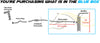 2004-2005 Toyota RAV4 2.4L Exhaust Resonator Pipe and Muffler