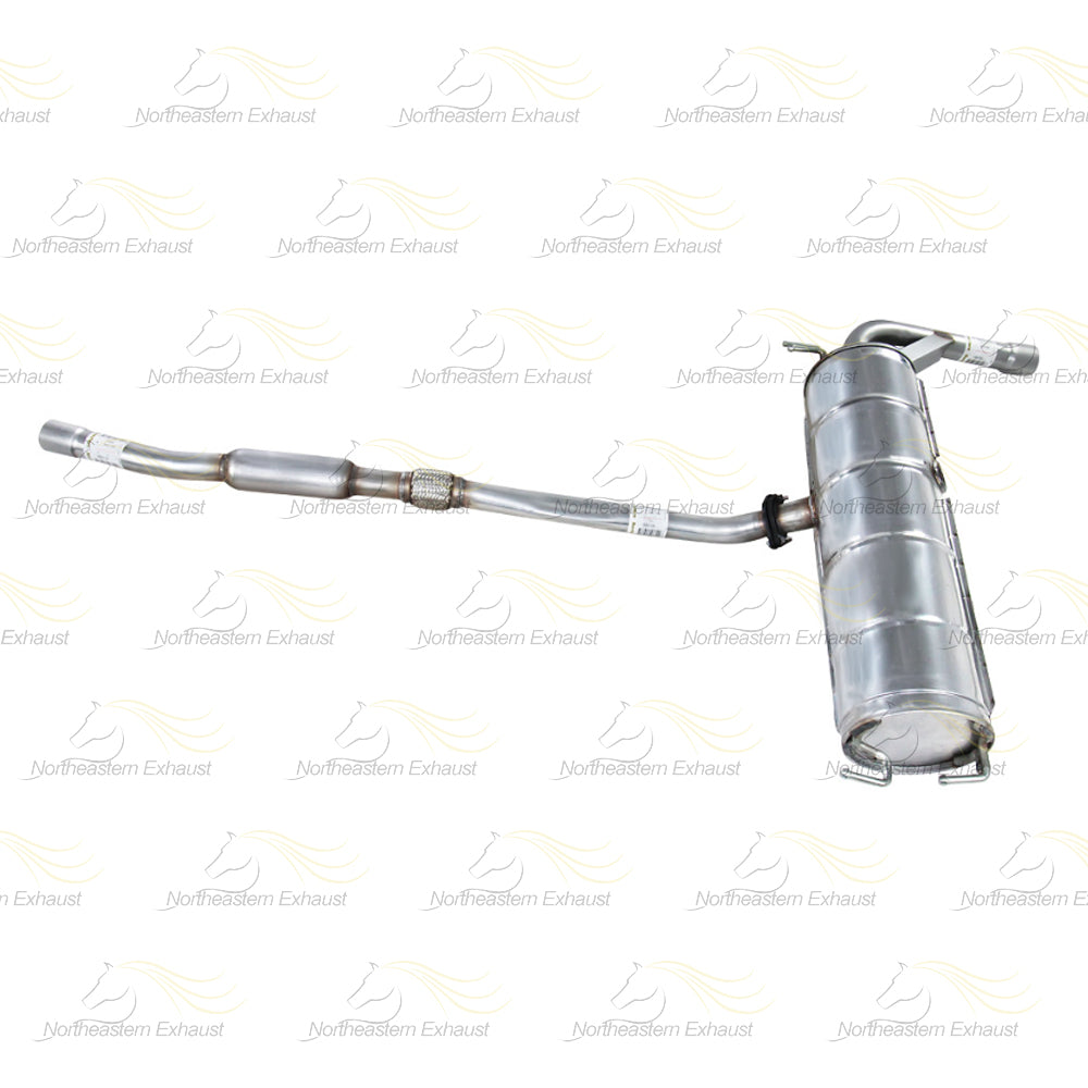 2004-2005 Toyota RAV4 2.4L Exhaust Resonator Pipe and Muffler