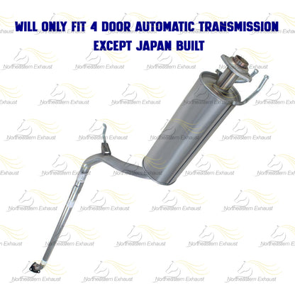 2006-2011 Honda Civic 1.8L For 4-Door Automatic Transmission, Except Japan-Built Models Exhaust Resonator Pipe
