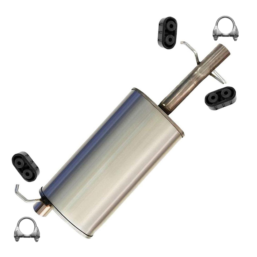 Exhaust Muffler for 1996-1997 Chevrolet S10, GMC Sonoma, and Isuzu Hombre 2.2L