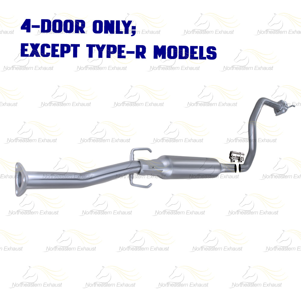 1994-2001 Acura Integra 1.8L Exhaust Resonator Pipe | For 4-Door Except Type-R Models