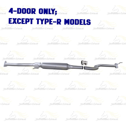 1994-2001 Acura Integra 1.8L Exhaust Resonator Pipe | For 4-Door Except Type-R Models