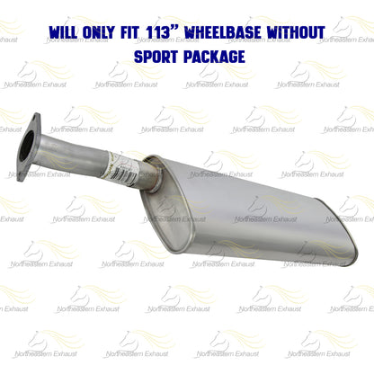 2006 Chevrolet Uplander 3.5L Exhaust Pipe and Muffler