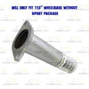2007-2008 Chevrolet Uplander 3.9L Exhaust Pipe and Muffler