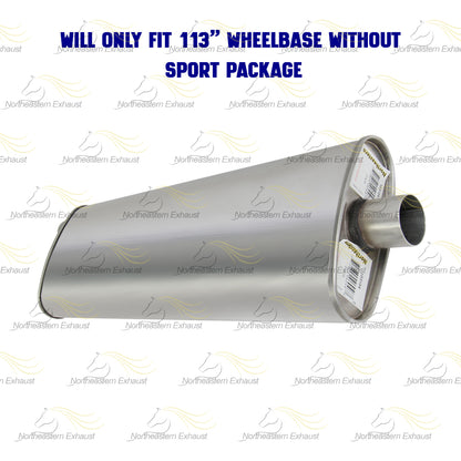 2007-2008 Chevrolet Uplander 3.9L Exhaust Pipe and Muffler