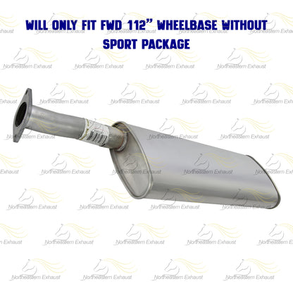 2002-2004 Pontiac Montana 3.4L Exhaust Pipe and Muffler