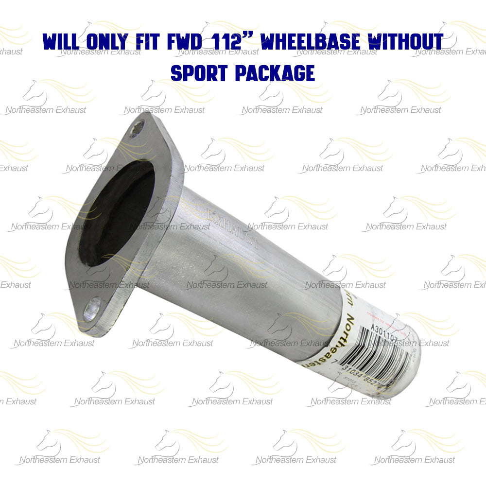 2002-2004 Pontiac Montana 3.4L Exhaust Pipe and Muffler