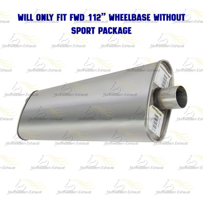 2002-2004 Pontiac Montana 3.4L Exhaust Pipe and Muffler
